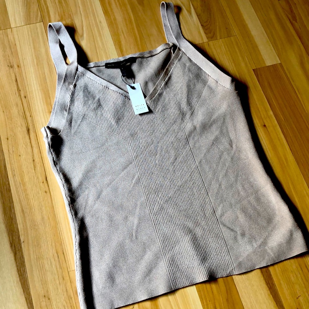 NWT beige tank top!